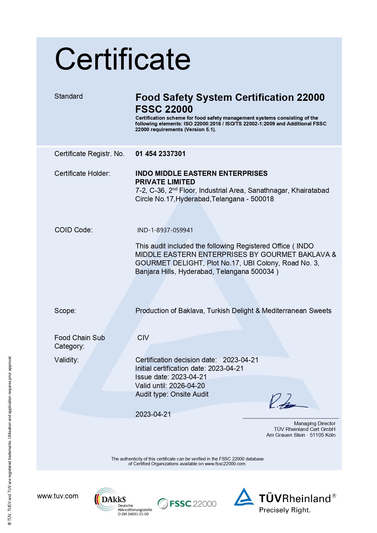 Gourmet Cashew Baklava