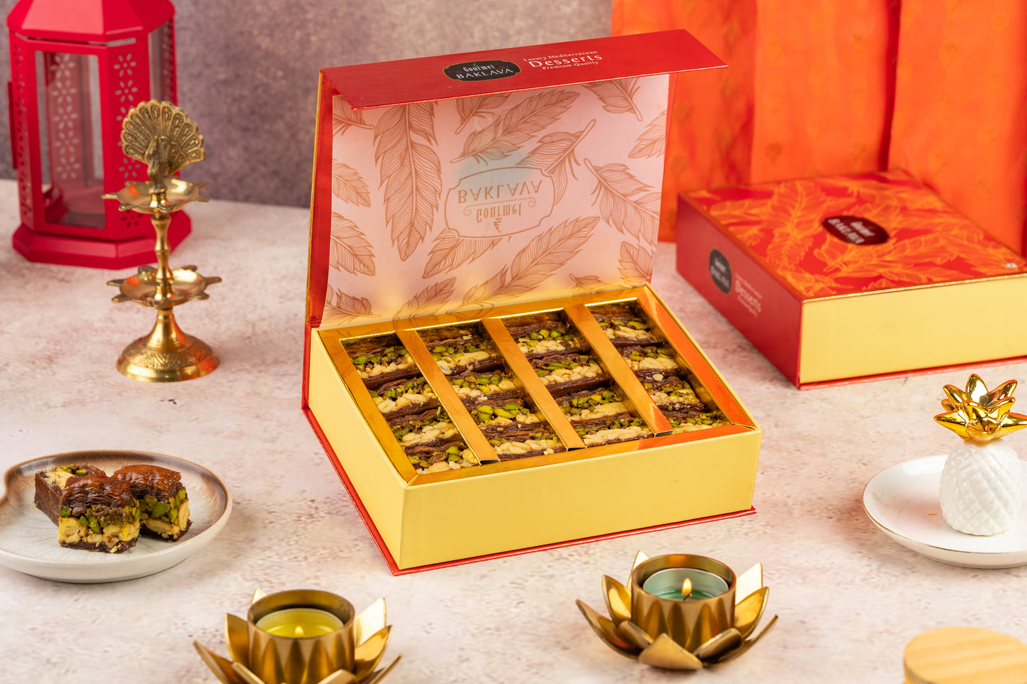 Christmas Special : Decadent Chocolate dry fruit baklava