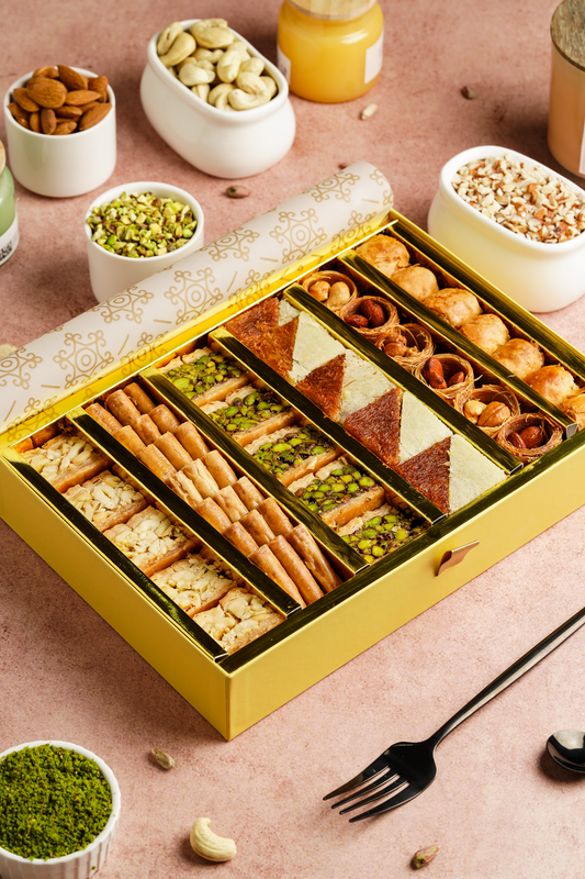 Luxury Gift Box of Assorted Gourmet Baklava