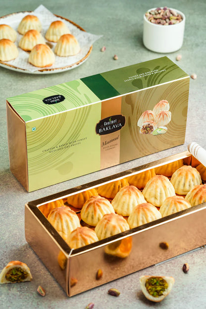 Gourmet Pista Maamoul with Assorted Gourmet Baklava 250g