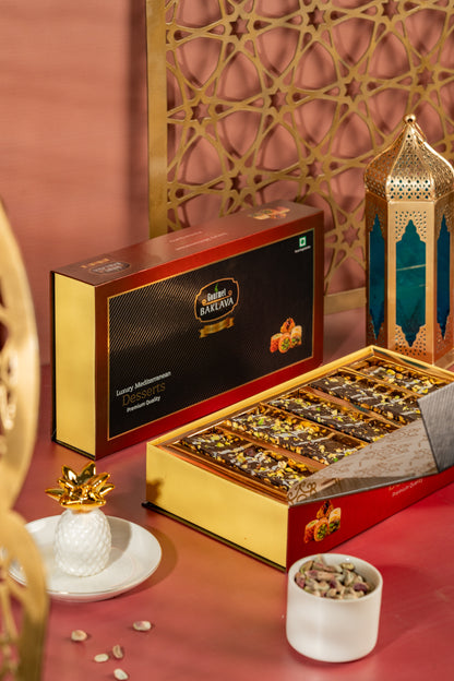 Gourmet Crescent Gift Box of Chocolate Belloria