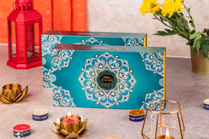 Assorted Classic teal box