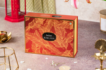 Decadent gift box of assorted baklava