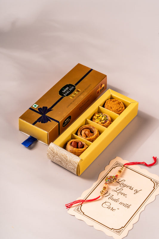 Sneh Nut Nest Rakhi Gift Box
