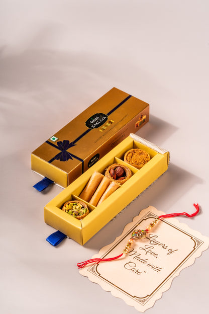 Sneh Assorted Rakhi Gift Box