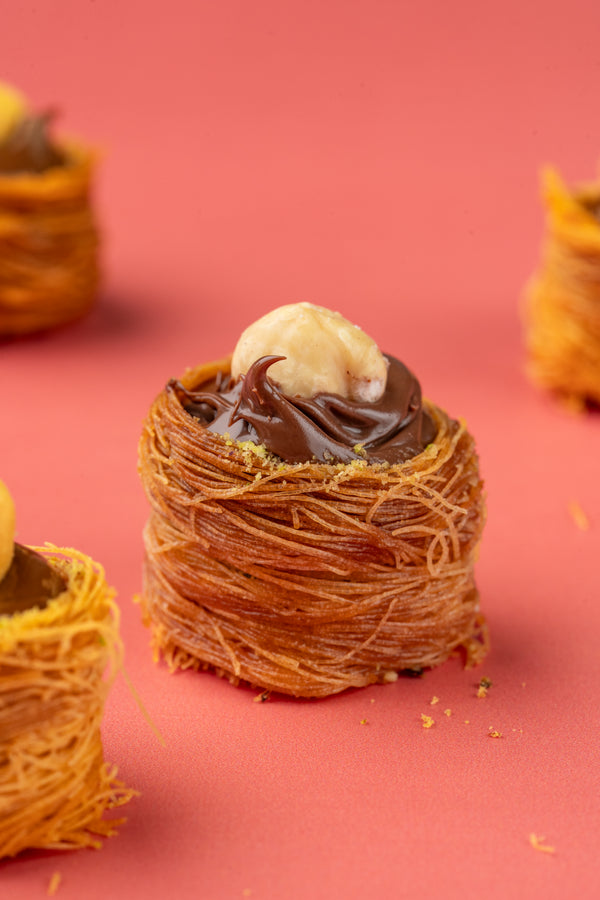 Decadent Hazelnut Nest Baklava