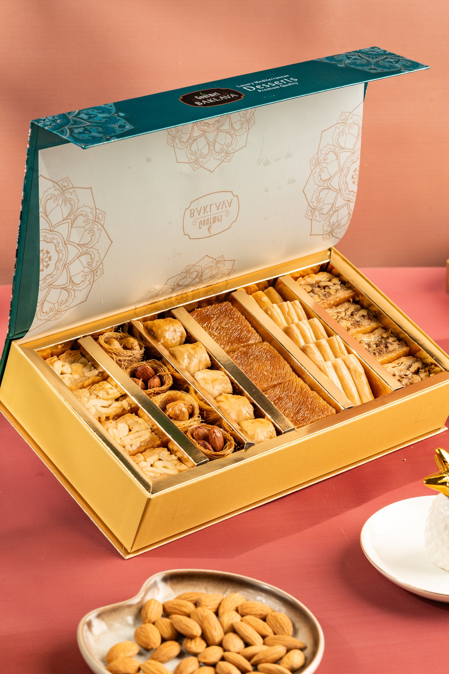 Assorted Baklava Rakhi Festive Gift Box