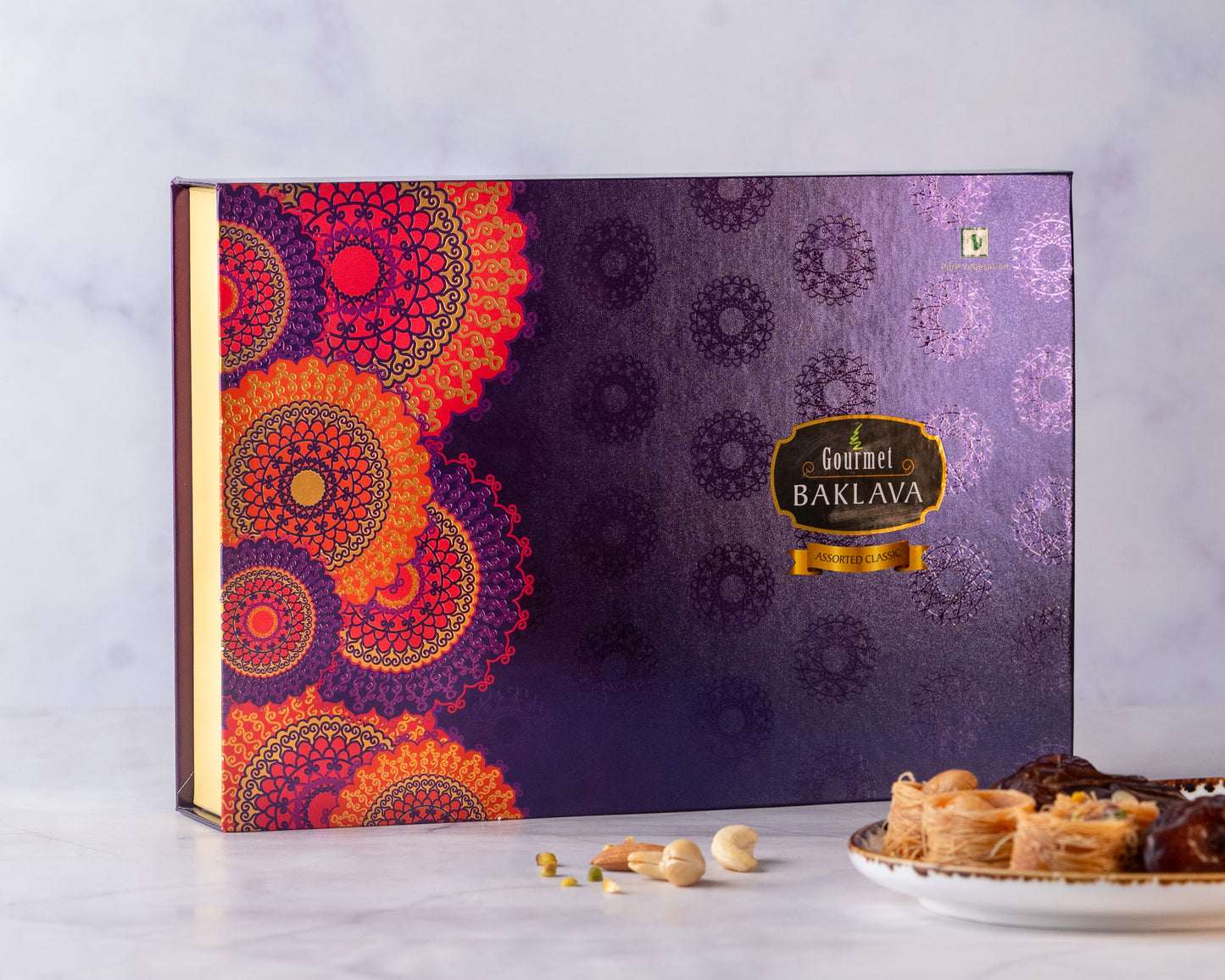 Gourmet Empress Turkish Delight Box with Rakhi sets