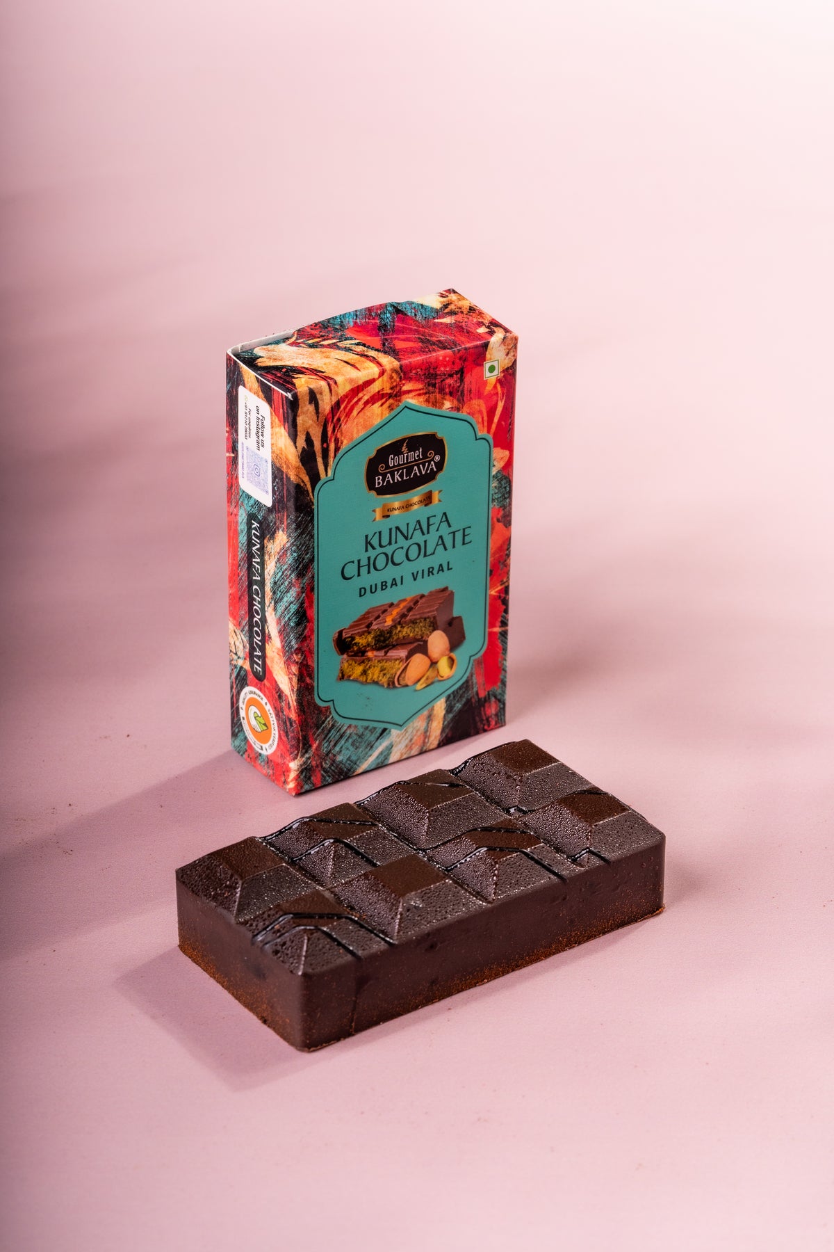 Dubai's Viral Pistachio Kunafa Chocolate Bar