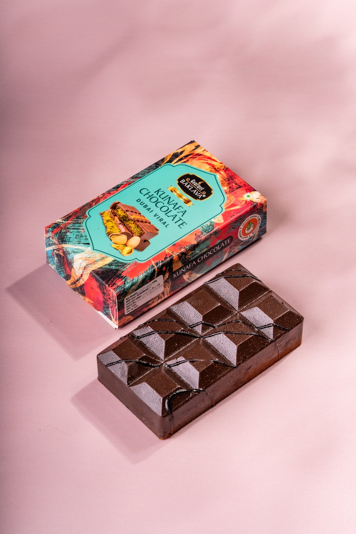Dubai's Viral Pistachio Kunafa Chocolate Bar