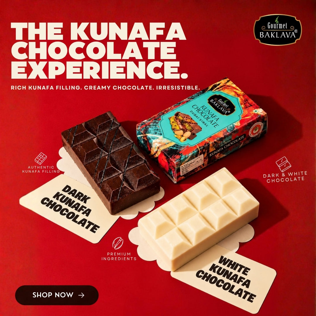 Dubai's Viral Pistachio Kunafa Chocolate Bar